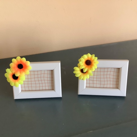 Set of 2…2x3 sunflower frames - Picture 2 of 7